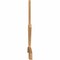 Ekena Millwork Alberta Smooth Timber Gable Bracket, Western Red Cedar, 108"W x 40"H x 1 1/2"D x 3 1/2"F, 9/12 Pitch GBW108X40X0204ALB00SWR - alternate 4